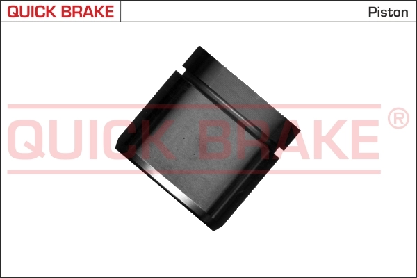 Piston, brake caliper